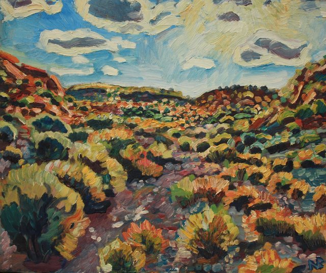 Arroyo- Flagstaff     22 x 28"