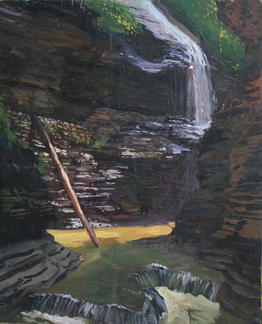 Stranded Log 30 x 24"
