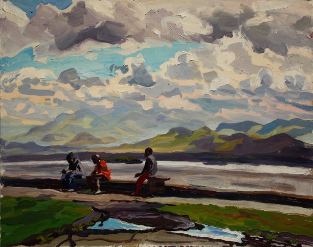 Calm Day 22 x 28"