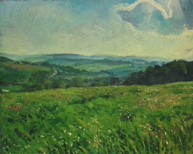 Near Groton, NY 24 x 30"