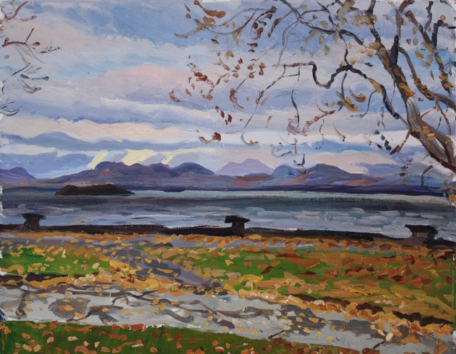 Grey Day 22 x 28"