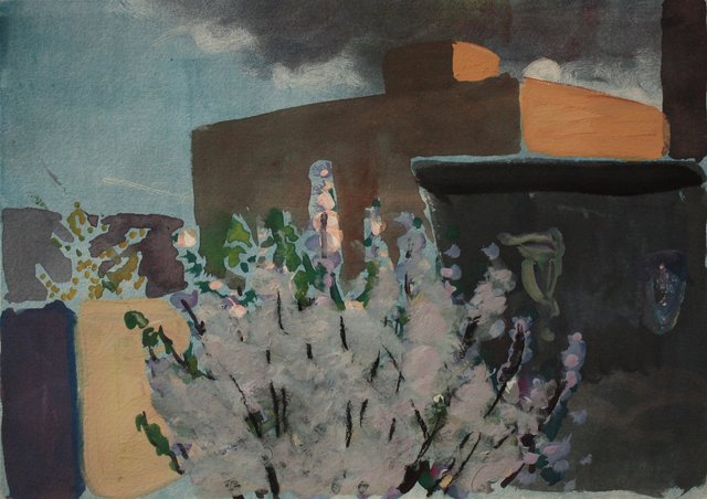 Brooklyn Backyard 10 x 13"