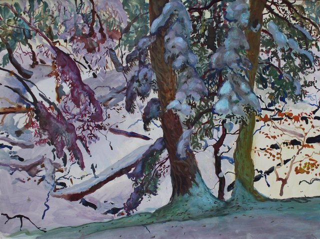 Late Winter, 22 x 30"
