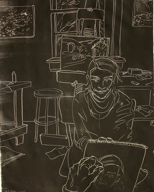 Emily at Art Camp    29 x 22"