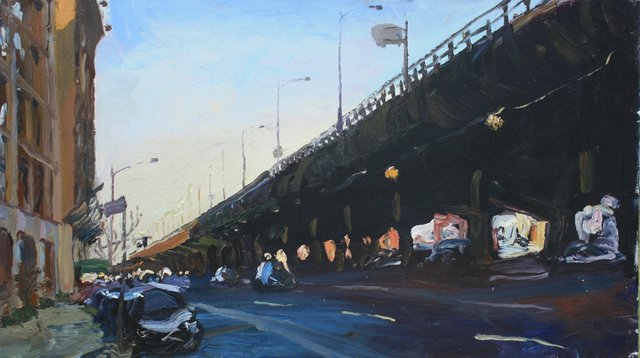 3rd Ave, Brooklyn    16 x 24"