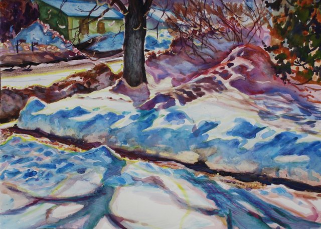 Driveway, 22 x 30"