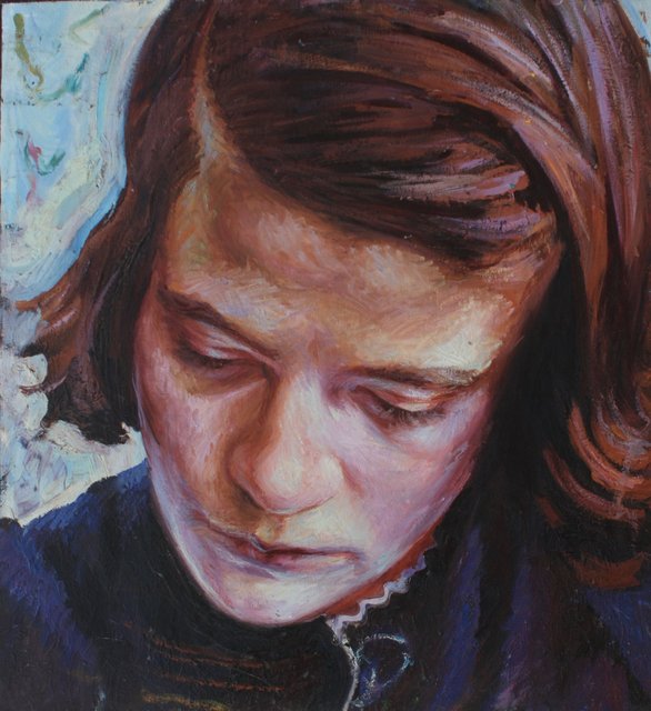 Sophie Reads     36 x 36"