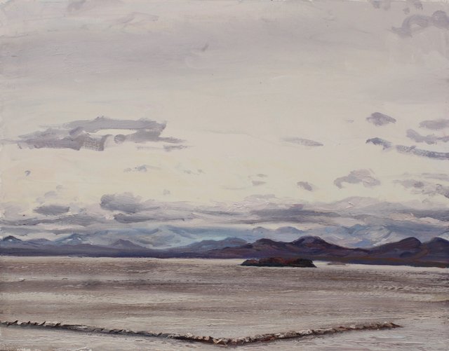Calm Milky Day 22 x 28"
