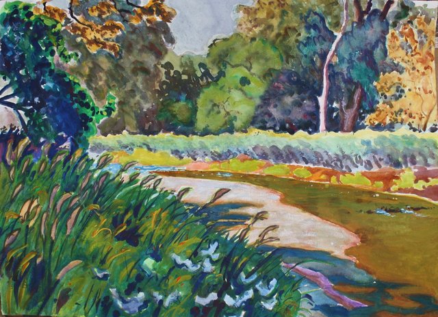 Late Summer, 22 x 30"