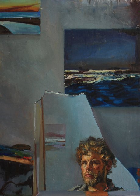 Self-Portrait      30 x 24"