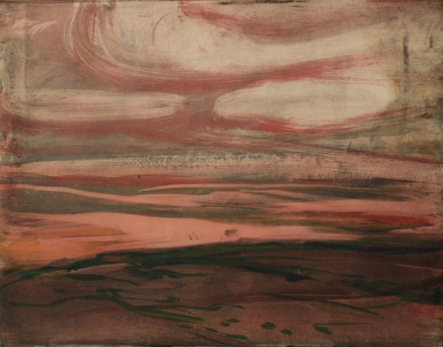 Desert Near Placitas, NM 10 x 13"