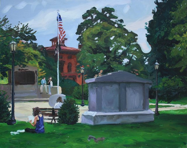 DeWitt Park, Ithaca     26 x 32"