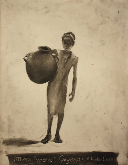 Water Carrier      16 x 12"