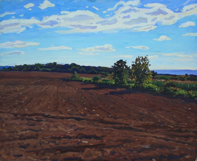 Outside of Ithaca 24 x 30"