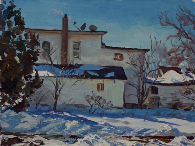 Neighbors 18 x 24"