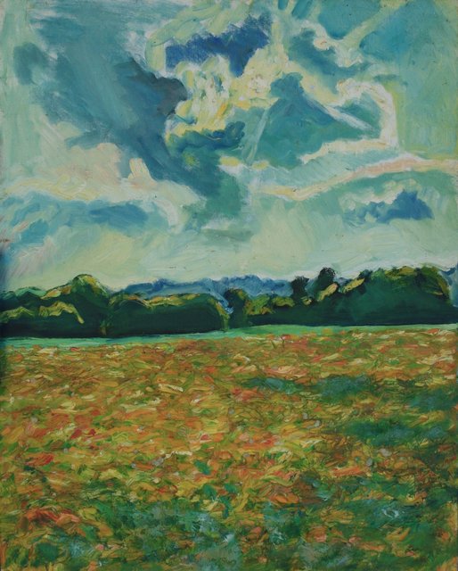 Illinois Field 30 x 24"