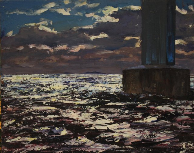 Outer New York Harbor 24 x 30"