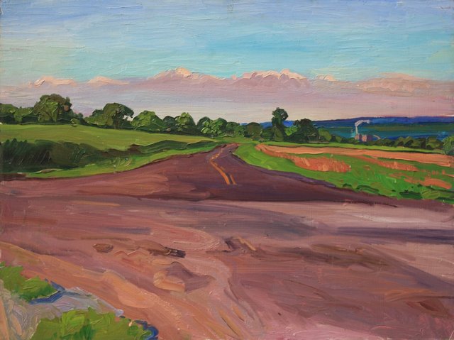 Near Trumansburg    24 x 30"