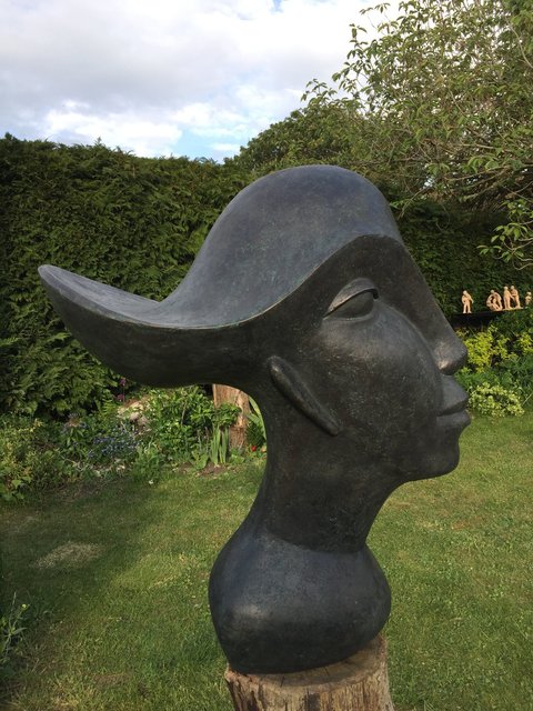 Racer Woman 2019 Bronze Resin 83 X 40 X 70 cm RRP £3950