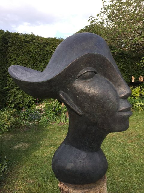 Racer Woman 2019 Bronze Resin 83 X 40 X 70 cm RRP £3950