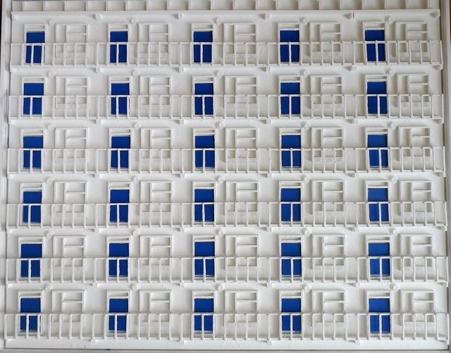 3rd Floor - blue door