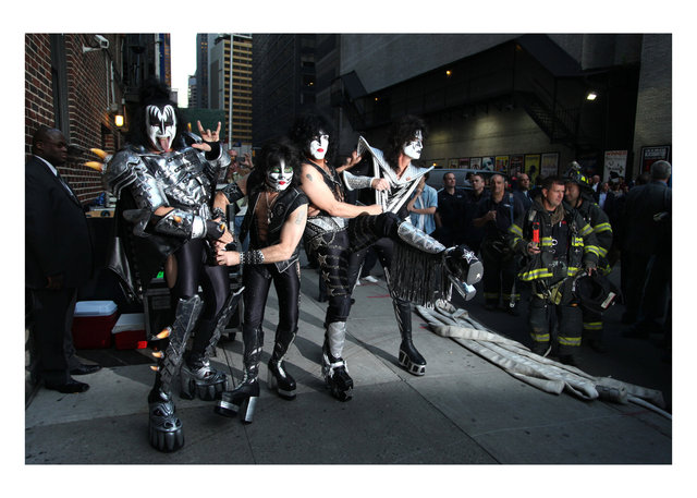 From the Archives - Kiss at David Letterman 2012 NYC