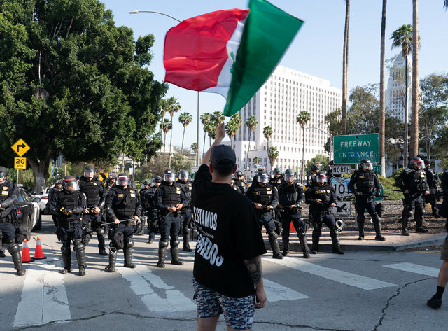 ICE Protest in DTLA