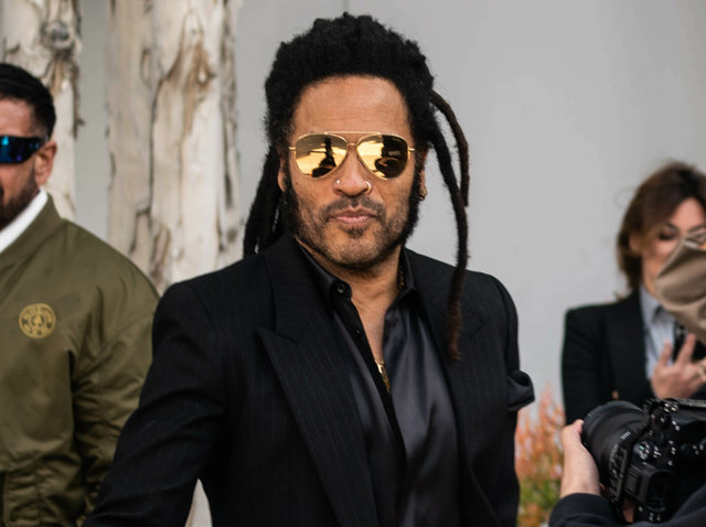 Lenny Kravitz Walk of Fame Ceremony 