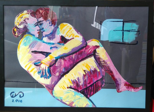 Eroticon IV 50x70 kolaż 2016