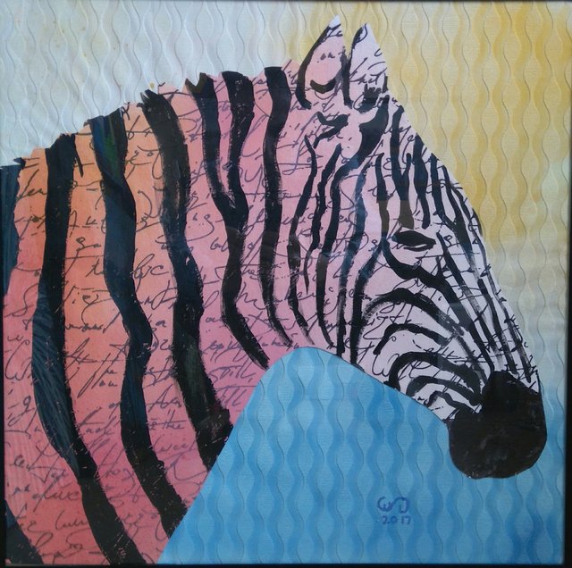 Animalis VI 50x50 kolaż 2017