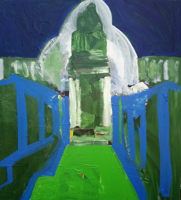 Wnętrze kościoła 110x100