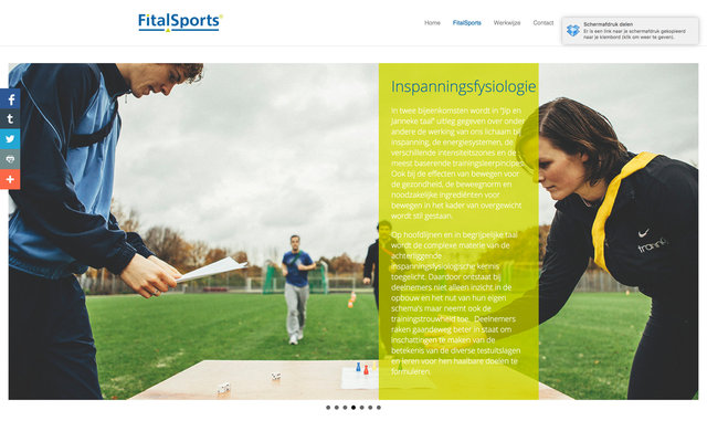 New website for FitalSports
