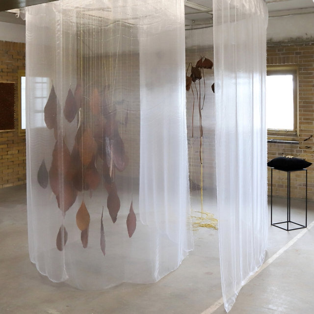 zwolle harculocentrale > ijsselbiënnale 2023 > installatie goud - visualsbynature