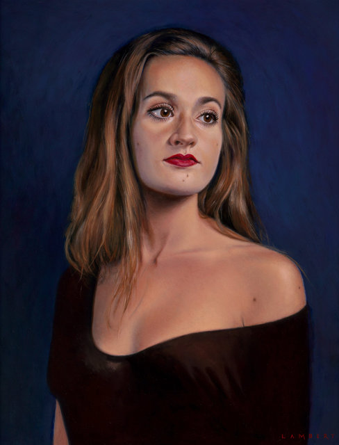 Portret van een jonge vrouw, 2016