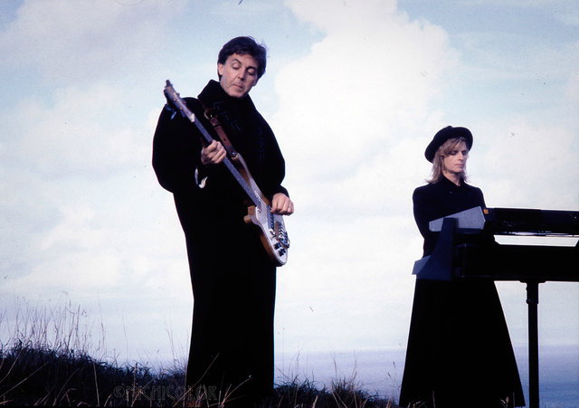 Paul and Linda McCartney