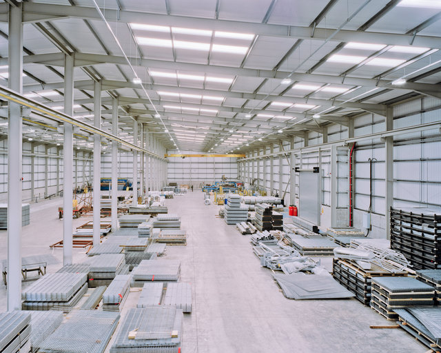 Zaun Limited warehouse, Wolverhampton, 2012