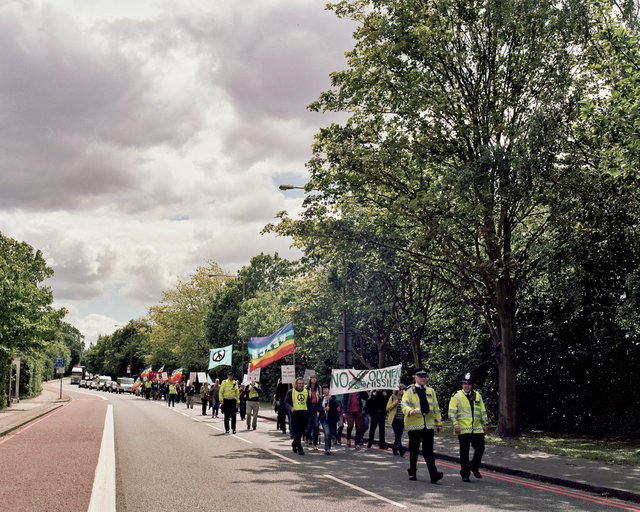 Anti-missiles march, 2012