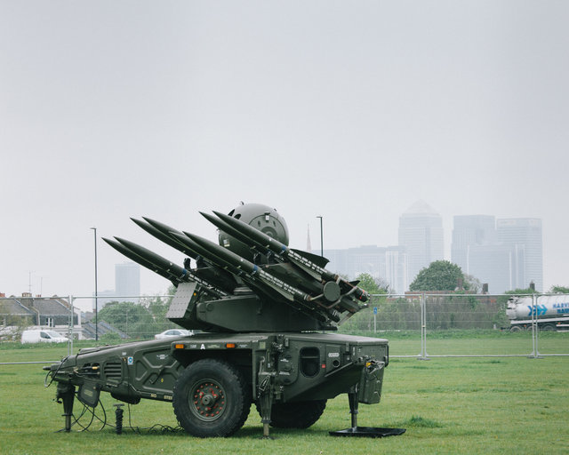 Missiles on Blackheath Common, 2012