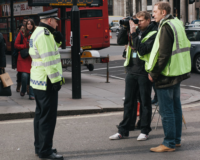 Exercise Forward Defensive, dis-used Aldwych underground station, 2012