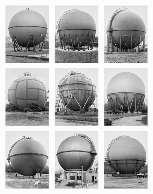 Gasbehälter (Kugel), Deutschland (Gas Holders [Spherical], Germany), 1963-1993.jpg