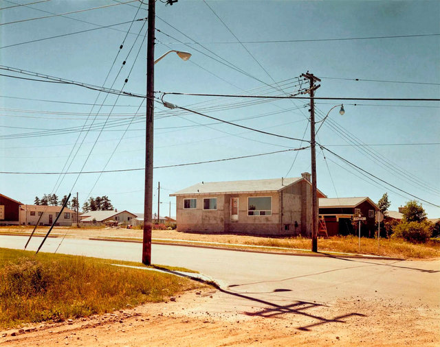 Stephen Shore (American, b. 1947) Wilde Street and Colonization Avenue, Dryden, Ontario 1974.jpg