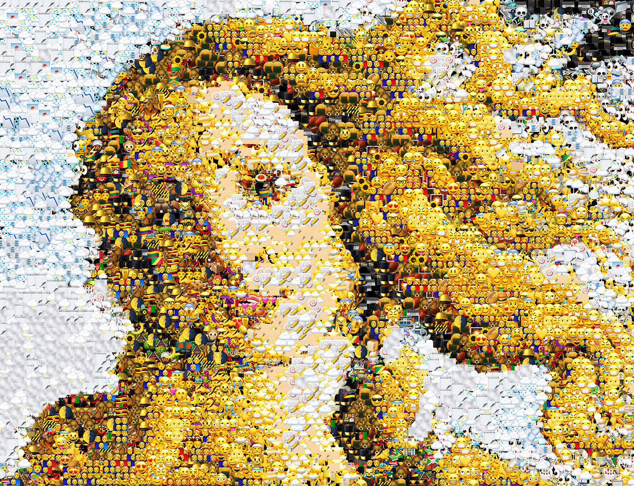 emoji art to text