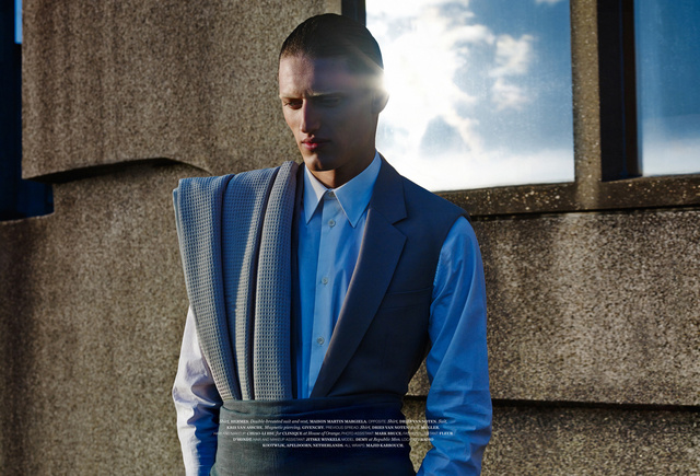 Surface with Demi Matzen stylist Majid Karrouch