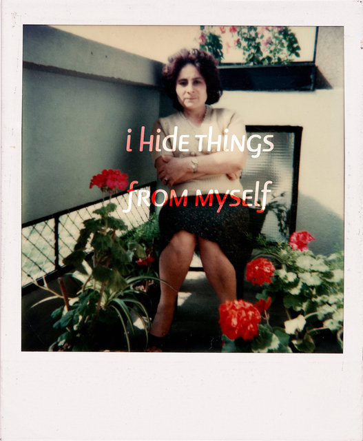 I Hide Things From Myself