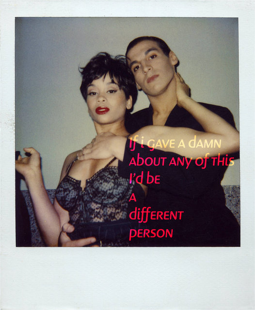 If I Gave A Damn About Any Of This I'd Be A Different Person