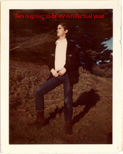 This Is Going To Be My Intellectual Year