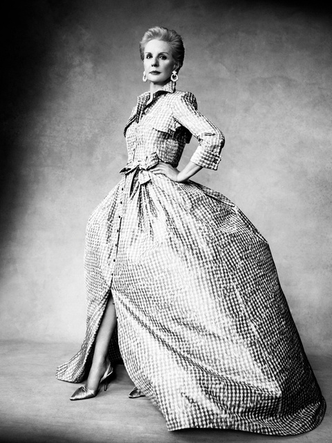 Harper's Bazaar. Carolina Herrera. Portrait of a Lady, June 2011