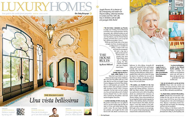 The Daily Telegraph, Angela Flowers Director of Flowers Gallery, London & New York