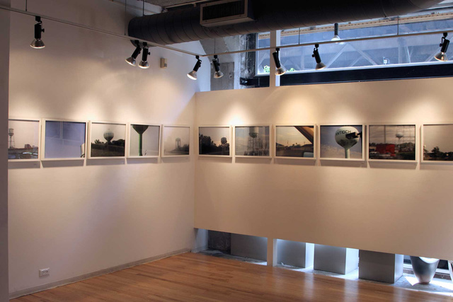 Commute: Water Towers, Schneider Gallery, Chicago,