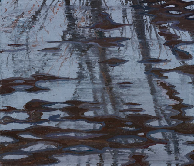 Water on Roof I 36 x 44" sold